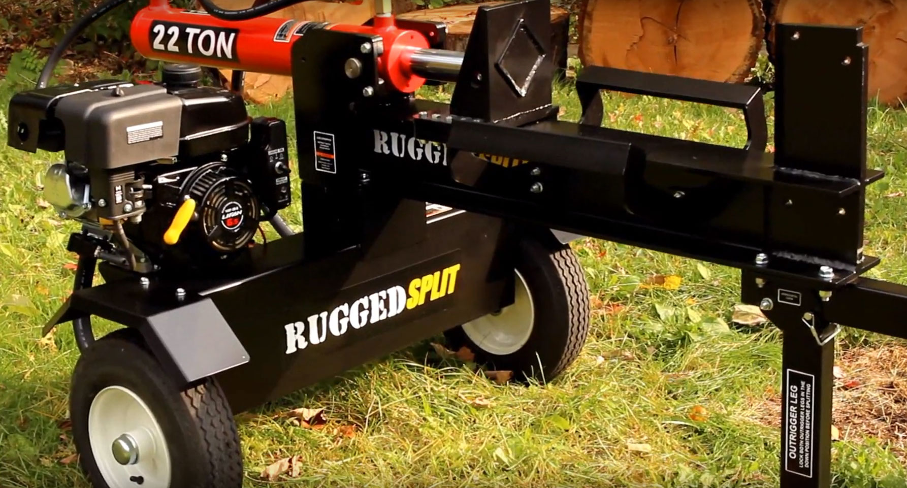 RuggedMade Gas Log Splitter RS322ELK Review All About Log Splitter