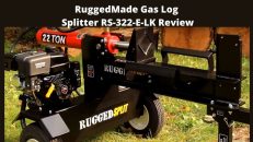 RuggedMade Gas Log Splitter RS-322-E-LK Review | best of 2021